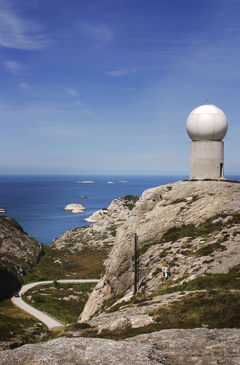 Bømlo værradar.